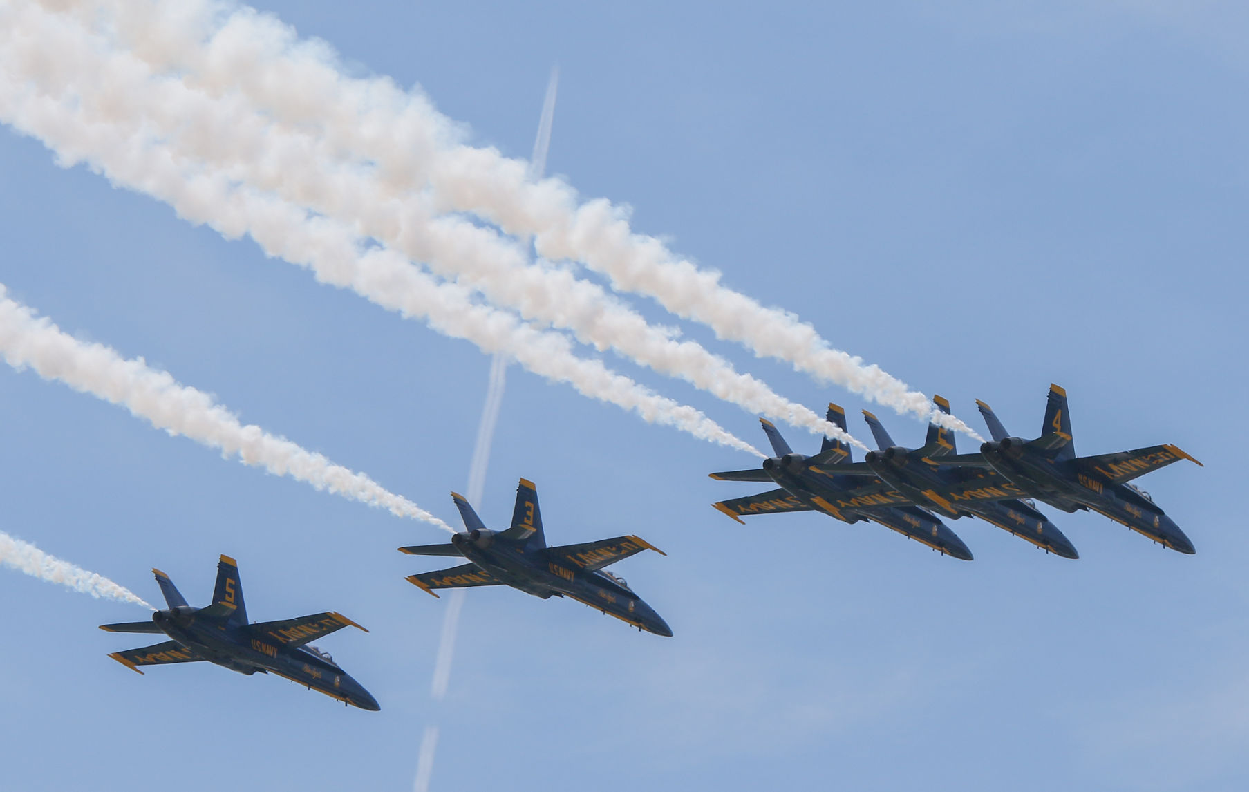 The Blue Angels Arrive in Gary